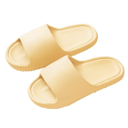 BOTCAM Cozislides Original Slippers Damen - Herren Badeschuhe Badelatschen Badeschlappen Wolke Schlappen Weiche Sommer hauslatschen Rutschfest Hausschuhe Wolkenschuhe Outdoor Badeschlappen Gr.36-44 von BOTCAM