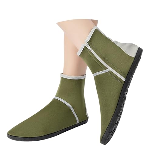 BOTCAM Damen Badeschuhe Halbschaft Wassersport Schwimmschuhe Tauchschuhe Mit Reißverschluss Verschleißfest Und Kratzfest Strandsocken Aquaschuhe Wasserschuhe Für Surfen Segeln Tauchen Schnorcheln BOTCAM Damen Badeschuhe Halbschaft Wassersport Schwimmschuhe Tauchschuhe Mit Reißverschluss Verschleißfest Und Kratzfest Strandsocken Aquaschuhe Wasserschuhe Für Surfen Segeln Tauchen Schnorcheln von BOTCAM