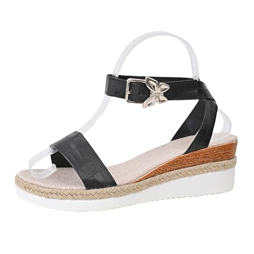 BOTCAM Damen Sandalen Mit Keilabsatz Bohemian Plattform Peeptoe Espadrilles Offene Sandaletten Sommer Sandalen Sommerschuhe Freizeit Wedges Comfort Freizeitsandalen Wedge Heel Strandschuhe BOTCAM Damen Sandalen Mit Keilabsatz Bohemian Plattform Peeptoe Espadrilles Offene Sandaletten Sommer Sandalen Sommerschuhe Freizeit Wedges Comfort Freizeitsandalen Wedge Heel Strandschuhe von BOTCAM