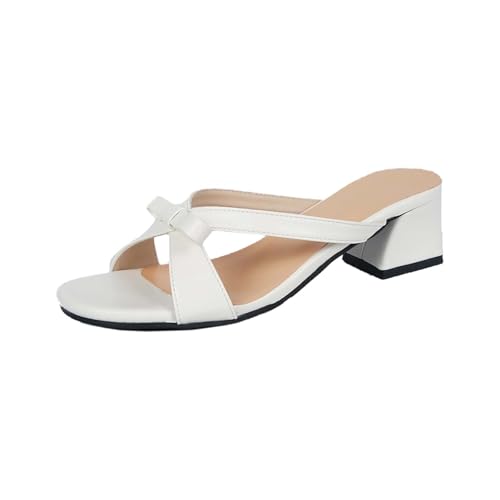 BOTCAM Damen Sandalen & Slides Mit Blockabsatz Slip On Schuhe Modische High Heels Slipper Pantoletten Sommer Schlupf-Clogs Hausschuhe Casual Wedges Slides Elegant Kleid Schuhe Sommerschuhe BOTCAM Damen Sandalen & Slides Mit Blockabsatz Slip On Schuhe Modische High Heels Slipper Pantoletten Sommer Schlupf-Clogs Hausschuhe Casual Wedges Slides Elegant Kleid Schuhe Sommerschuhe von BOTCAM