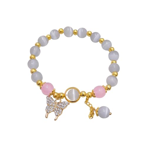 BOTCAM Design Erweiterte Sinn Kristall Armband Schmetterling Weibliche Transfer Perle Hand Schmuck Geschenk Armband Männer BOTCAM Design Erweiterte Sinn Kristall Armband Schmetterling Weibliche Transfer Perle Hand Schmuck Geschenk Armband Männer von BOTCAM