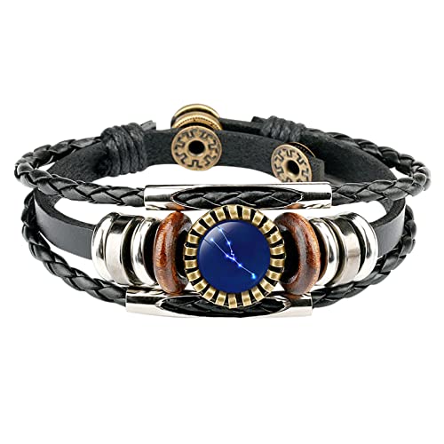 BOTCAM Für Herren Konstellation Zubehör Armbänder Schmuck Charm 12 Armbänder Jaspis Armband von BOTCAM