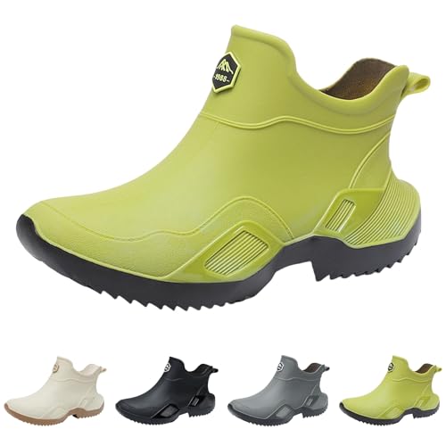 BOTCAM Gummistiefel Damen Herren Halbhoch Regenschuhe Regenstiefel Boots Gartenstiefel Wasserdichte Schuhe Gummi Stiefeletten Gummischuhe Sommer Kurz Stallschuhe Gartenschuhe BOTCAM Gummistiefel Damen Herren Halbhoch Regenschuhe Regenstiefel Boots Gartenstiefel Wasserdichte Schuhe Gummi Stiefeletten Gummischuhe Sommer Kurz Stallschuhe Gartenschuhe von BOTCAM