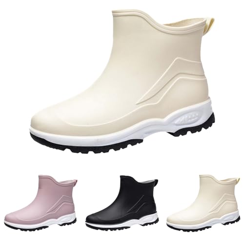 BOTCAM Gummistiefel Damen Kurze Regenschuhe Weitschaft Extra Weit Rain Boots Regenstiefel Gartenschuhe Gummistiefeletten wasserdichte rutschfeste Arbeitsschuhe Segelstiefel Angelstiefel BOTCAM Gummistiefel Damen Kurze Regenschuhe Weitschaft Extra Weit Rain Boots Regenstiefel Gartenschuhe Gummistiefeletten wasserdichte rutschfeste Arbeitsschuhe Segelstiefel Angelstiefel von BOTCAM