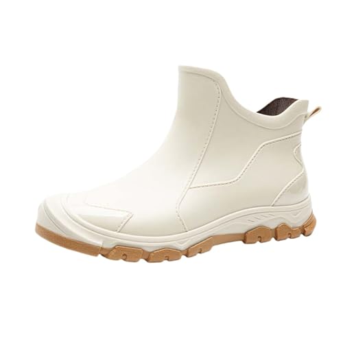 BOTCAM Herren Gummistiefel Halbhoch Regenschuhe Gummi Stiefeletten Boots Wasserdichte Gartenstiefel Regenstiefel Schuhe Kurz Gummischuhe Sommer Outdoor Hiking Flach Safety Gartenschuhe BOTCAM Herren Gummistiefel Halbhoch Regenschuhe Gummi Stiefeletten Boots Wasserdichte Gartenstiefel Regenstiefel Schuhe Kurz Gummischuhe Sommer Outdoor Hiking Flach Safety Gartenschuhe von BOTCAM