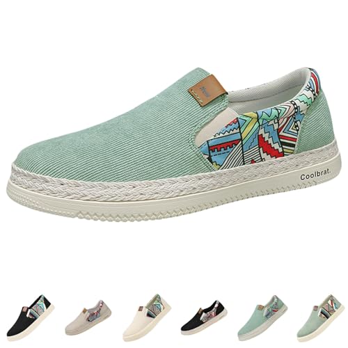 BOTCAM Herren Mokassins Slipper Männer Slip On Loafer Fläche Atmungsaktiv Sneaker Halbschuhe Business-Schuhe Freizeitschuhe Fahrenschuhe Weich Comfort Barfußschuhe Ohne Schnürsenkel Bootsschuhe von BOTCAM