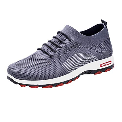 BOTCAM Herren Running Schuhe Atmungsaktive Sportschuhe Laufschuhe Weich rutschfest Sneaker Turnschuhe Straßenlaufschuhe Tennisschuhe Leichte Joggingschuhe Freizeit Trainingsschuhe Fitnessstudio von BOTCAM