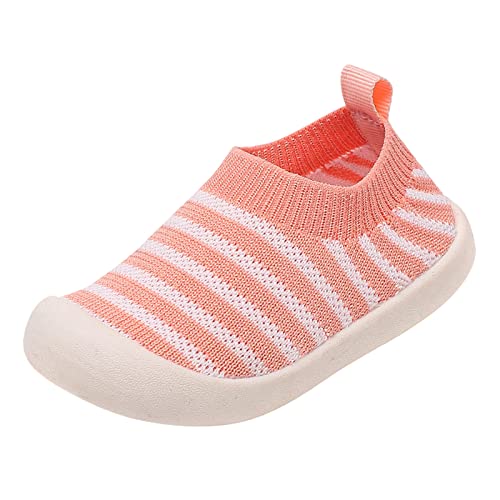 BOTCAM Kinderschuhe Junge Mädchen Säuglingsturnschuhe Rutschfeste Erste 6 9 12 18 24 Monate 1 2 3 4 Jahre Babyschuhe Monate Junge (Pink, 21 Infant) von BOTCAM