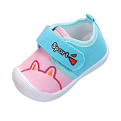 BOTCAM Lisdwde Unisex Kinder Turnschuhe Jungen Mädchen Turnschuhe Slip Leichte Kleinkinder Turnschuhe Laufen Laufen Schulschuhe für Kinder Kinderschuhe Prinzessin Schuhe (Z-A-Pink, 23 Toddler) von BOTCAM