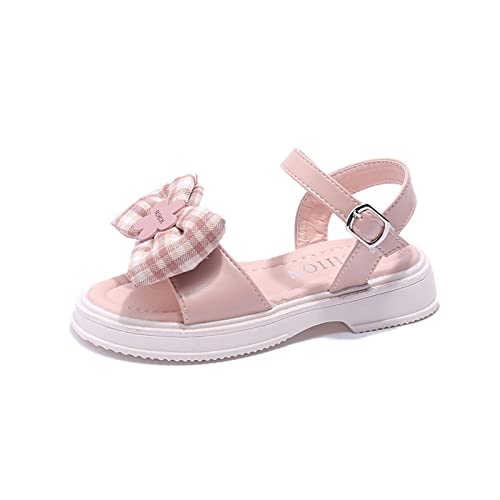 BOTCAM Mädchen Sandalen Open Toe Design Sandalen Bowknots Flache Sandalen Sommerkleid Schuhe Mädchen Sandalen Modeschuhe Sandalen 31 von BOTCAM