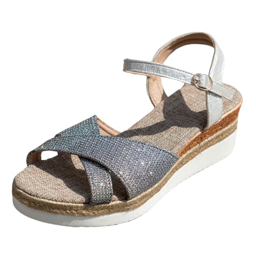 BOTCAM Sandaletten Damen Mit Weiche Fussbett Bohemian Sommer Flache Sandalen Wedge Heel Schuhe Sandalen Plateau-Keil Keilabsatz Sommerschuhe Weichen Sohlen Strandschuhe Freizeit Strand Schuhe BOTCAM Sandaletten Damen Mit Weiche Fussbett Bohemian Sommer Flache Sandalen Wedge Heel Schuhe Sandalen Plateau-Keil Keilabsatz Sommerschuhe Weichen Sohlen Strandschuhe Freizeit Strand Schuhe von BOTCAM