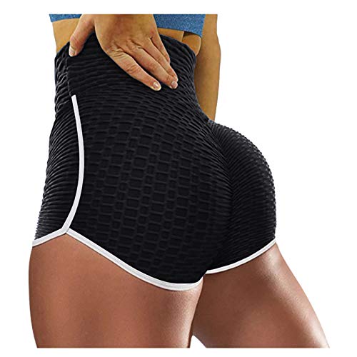 BOTCAM Sportshorts Damen Kurz Scrunch Butt Booty Shorts Sexy Push Up Leggings Tik Tok Leggings Für Gym Workout Yoga High Waist Booty Biker Yoga Fitness Gym Shorts Workout Laufhosen Kurze Leggings von BOTCAM