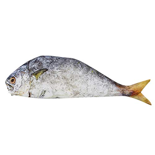 BOTCAM Taschen Wochenkalender Fisch in Form von Reißverschluss Pen mit Bleistift Unisex Studententasche Nordlicht Taschen Damen Original (Yellow, 28cmx10cmx1cm) von BOTCAM