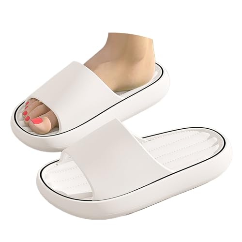 BOTCAM Unisex Badeschuhe Pantoffeln Badelatschen Herren Damen Ultraleichte Hausschuhe Super Weich Wolkenschuhe Freizeit Strand Bequeme Latschen Schlappen Dicke Sohle Original Slippers Strandschuhe BOTCAM Unisex Badeschuhe Pantoffeln Badelatschen Herren Damen Ultraleichte Hausschuhe Super Weich Wolkenschuhe Freizeit Strand Bequeme Latschen Schlappen Dicke Sohle Original Slippers Strandschuhe von BOTCAM