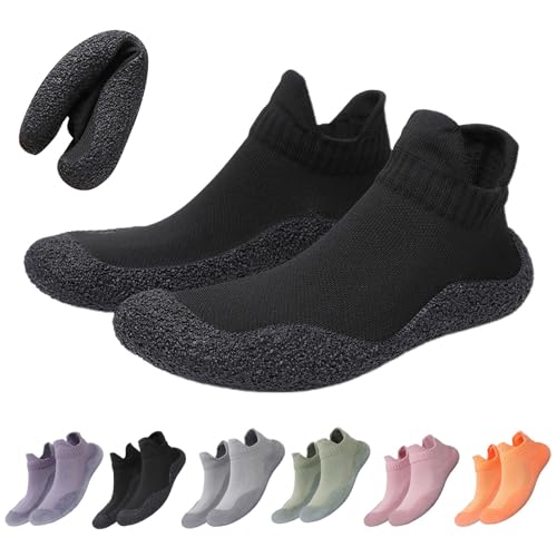 BOTCAM Unisex Mode Wasserschuhe, Barfuss Schuhe Damen, Strandschuhe & Schwimmschuhe, Outdoor Wandern Strand Watschuhe Verschleißfest Und Kratzfest Aquaschuhe Schnell Trocknend Badeschuhe Surfschuhe von BOTCAM