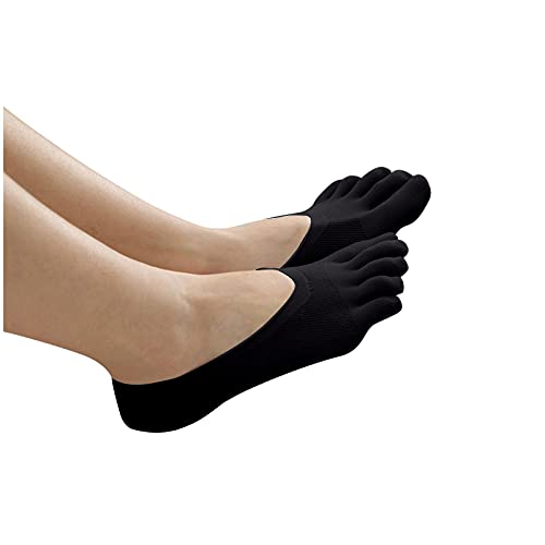 BOTCAM Verschiedene Socken Atmungsaktive Knöchelsocken Frauen Zehen Mesh Reibschutz Five liner -Socken Coole Socken Damen 39-42 von BOTCAM