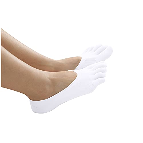 BOTCAM Verschiedene Socken Atmungsaktive Knöchelsocken Frauen Zehen Mesh Reibschutz Five liner -Socken Coole Socken Damen 39-42 von BOTCAM