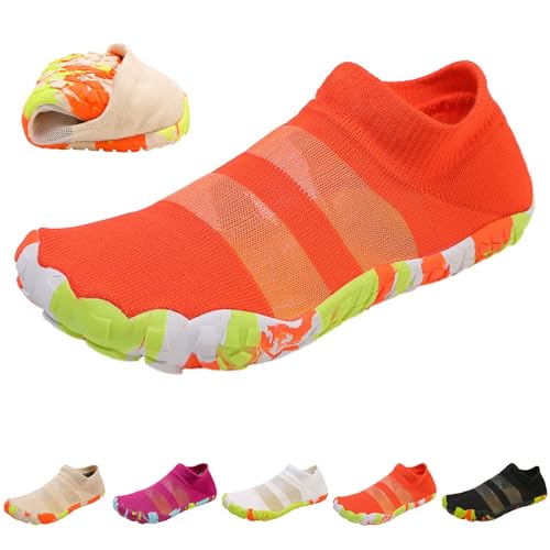 BOTCAM Wasserschuhe Badeschuhe Unisex Schnelltrocknend Aquaschuhe Damen Herren Surfschuhe Wassersport Schwimmschuhe Verschleißfest Und Kratzfest Surfschuhe Für Surfen, Segeln, Tauchen, Schnorcheln von BOTCAM