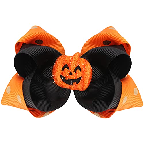 Clips Cartoon Zubehör Kinder Dekoration Kopfbedeckung Baby Halloween Party Haar Babypflege Haargummi Groß (C, One Size) von BOTCAM