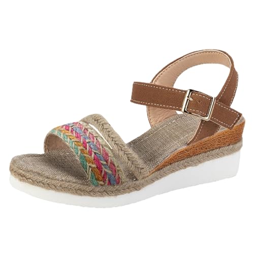 Damen Orthopädische Schuhe Keilabsatz Sandalen Bohemian Plateau Wedge Heel Sandaletten Bequem Ultraleicht Espadrilles Sommerschuhe Freizeit Wedges Comfort Strandschuhe Freizeitsandalen Damen Orthopädische Schuhe Keilabsatz Sandalen Bohemian Plateau Wedge Heel Sandaletten Bequem Ultraleicht Espadrilles Sommerschuhe Freizeit Wedges Comfort Strandschuhe Freizeitsandalen von BOTCAM