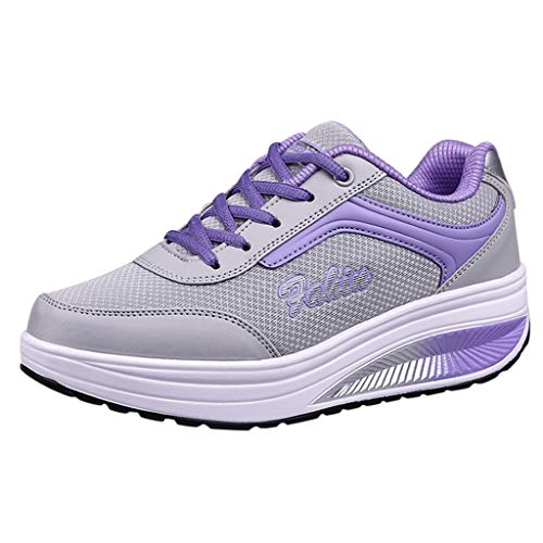Damen Schuhe Sportschuhe Mit Air Cushion Outdoor Beiläufige Aufzug Schuhe Plateau-Keil Turnschuhe Fitnessschuhe Tennisschuhe Weiche Leichtes Atmungsaktiv Bequem Walkingschuhe Wanderschuhe Damen Schuhe Sportschuhe Mit Air Cushion Outdoor Beiläufige Aufzug Schuhe Plateau-Keil Turnschuhe Fitnessschuhe Tennisschuhe Weiche Leichtes Atmungsaktiv Bequem Walkingschuhe Wanderschuhe von BOTCAM