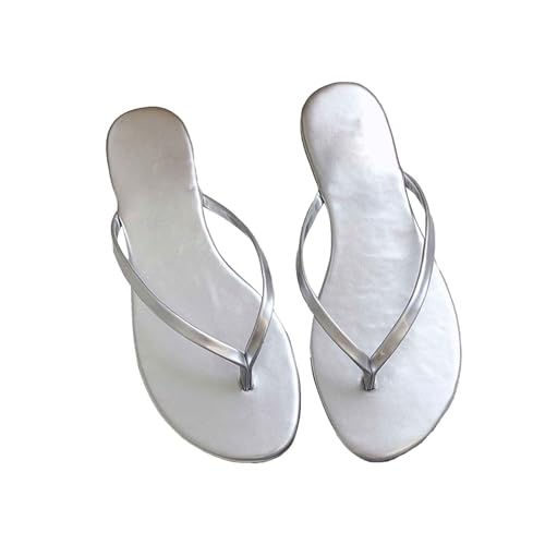 Flip Flops Damen Leicht: Zehentrenner Strandschuhe Sommer Bequeme Badeschlappen Badeschuhe Beach Rutschfest Flipflop Zehensandalen Flach Slippers Outdoor Strandschuhe Sandalen von BOTCAM