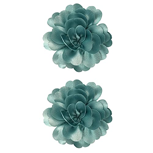 Headband 1paar Kopfbedeckung Blumenclip solide Mädchen Kinderhaar Baby Haarnadeln Kinder Haare Accessoires für Kinder Schal Kind (C, One Size) von BOTCAM