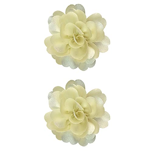 Headband 1paar Kopfbedeckung Blumenclip solide Mädchen Kinderhaar Baby Haarnadeln Kinder Haare Accessoires für Kinder Schal Kind (E, One Size) von BOTCAM