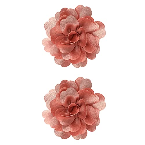 Headband 1paar Kopfbedeckung Blumenclip solide Mädchen Kinderhaar Baby Haarnadeln Kinder Haare Accessoires für Kinder Schal Kind (F, One Size) von BOTCAM