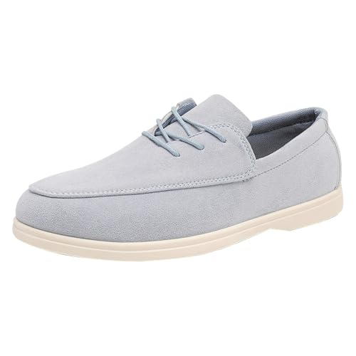 Herren Slip-On-Loafer Sneaker Halbschuhe Turnschuhe Leichte Businessschuhe Arbeitsschuhe Weiche Bequeme Rutschfester Sohle Mokassins Fahrschuhe Bootsschuhe Loafer Freizeitschuhe Lederschuhe von BOTCAM
