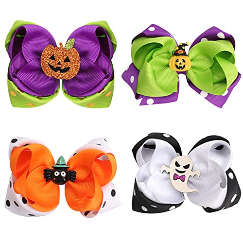 Kinder Kopfbedeckung Zubehör Halloween Clips Haar Baby Cartoon Dekoration Party Babypflege Stirnband Sommer Damen (Multicolor, One Size) von BOTCAM