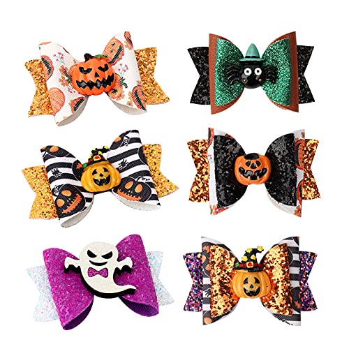 Kinder Zubehör Cartoon Party Baby Kopfbedeckung Haar Halloween Dekoration Clips Babypflege Stirnband Wintersport Damen (Multicolor, One Size) von BOTCAM