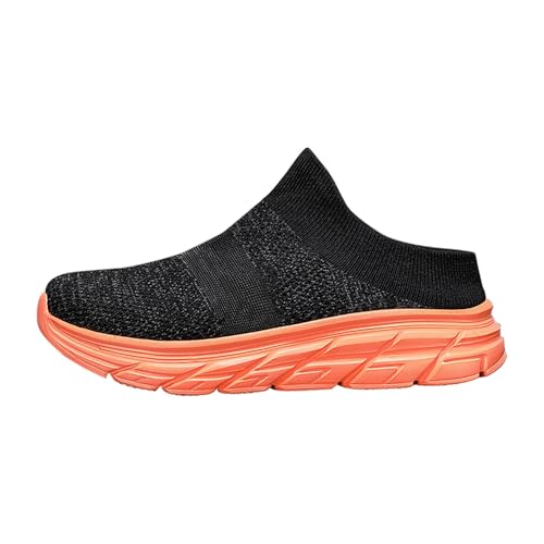 Orthopädische Schuhe Damen Hinten Offen Diabetiker Luftkissen Hausschuhe Wanderschuhe Mesh Atmungsaktiv Clogs & Pantoletten Sandals Air Cushion Slip On Walking Shoes Outdoor-Walkingschuhe von BOTCAM