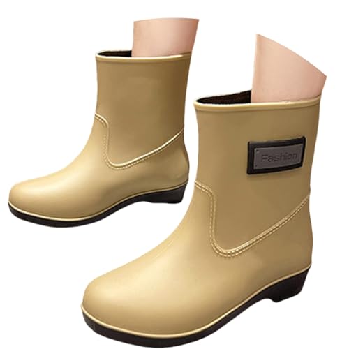 Regenschuhe Boots Schuhe Für Damen Gummistiefel Halbhoch Breite Füße Regenstiefel Wasserdichte Stiefeletten Garten und Wandern Arbeitsschuhe Gummistiefeletten Kurz Gummischuhe Gartenschuhe Regenschuhe Boots Schuhe Für Damen Gummistiefel Halbhoch Breite Füße Regenstiefel Wasserdichte Stiefeletten Garten und Wandern Arbeitsschuhe Gummistiefeletten Kurz Gummischuhe Gartenschuhe von BOTCAM