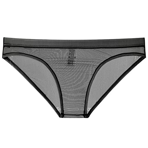 Sexy Mini String Bikini Transparente Unterwäsche für Herren, dünne, beutellose, Enge Dreieckshose Billige Strings von BOTCAM