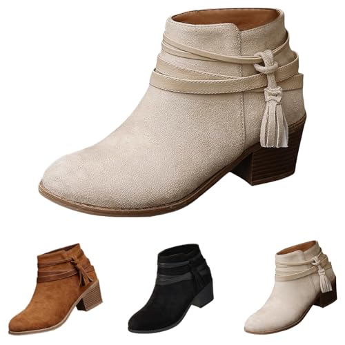 Stiefeletten Ankle Boots Mit Blockabsatz Klassischer Halbhohe Stiefel Mittelhohe Cowboystiefel Blockabsatz Übergangsstiefel Trachten Elegant Westernstiefel Damenstiefel Schlupfstiefel Stiefeletten Ankle Boots Mit Blockabsatz Klassischer Halbhohe Stiefel Mittelhohe Cowboystiefel Blockabsatz Übergangsstiefel Trachten Elegant Westernstiefel Damenstiefel Schlupfstiefel von BOTCAM