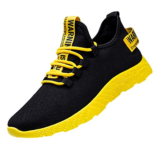 Wasserdicht Laufschuhe Herren Sportschuhe Turnschuhe Walkingschuhe Fashion Outdoor Casual Schuhe Fitness Running Sneaker Männer Joggingschuhe Mesh Leicht Atmungsaktiv Air Fitnessschuhe von BOTCAM