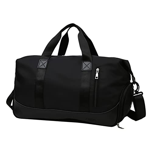 Wohnwagenschürze Mit Taschen Taschen für Frauen Handgepäck Reisetasche Sporttasche Sporttasche Reisetasche für Frauen Kord Taschen (Black, One Size) von BOTCAM