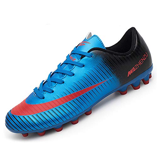 BOTEMAN Fußballschuhe Herren Stollen Cleats Trainingsschuhe Spikes Professionelle Fussballschuhe Kinder FG/AG Fußballschuhe Unisex von BOTEMAN