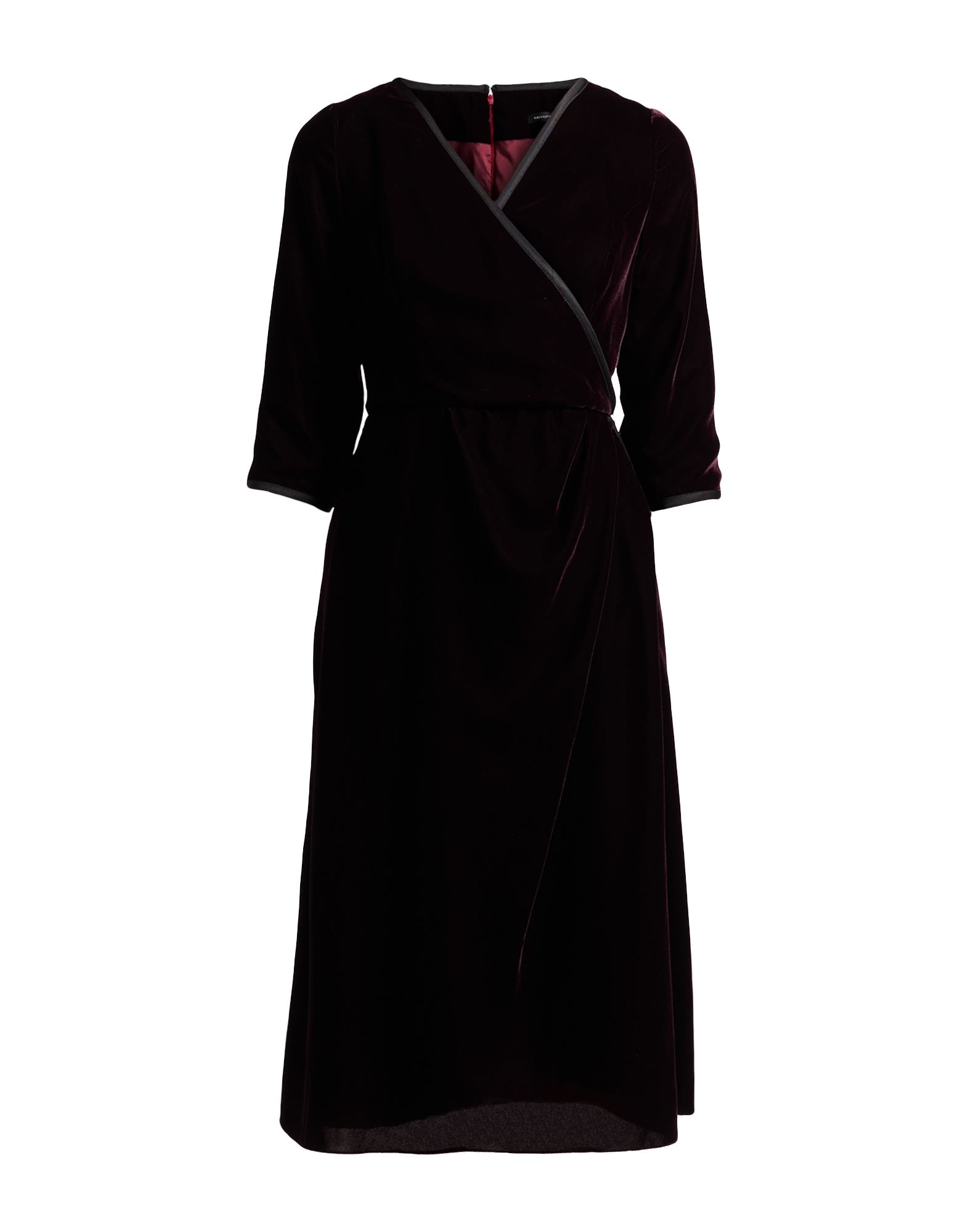 BOTONDI COUTURE Midi-kleid Damen Bordeaux BOTONDI COUTURE Midi-kleid Damen Bordeaux von BOTONDI COUTURE