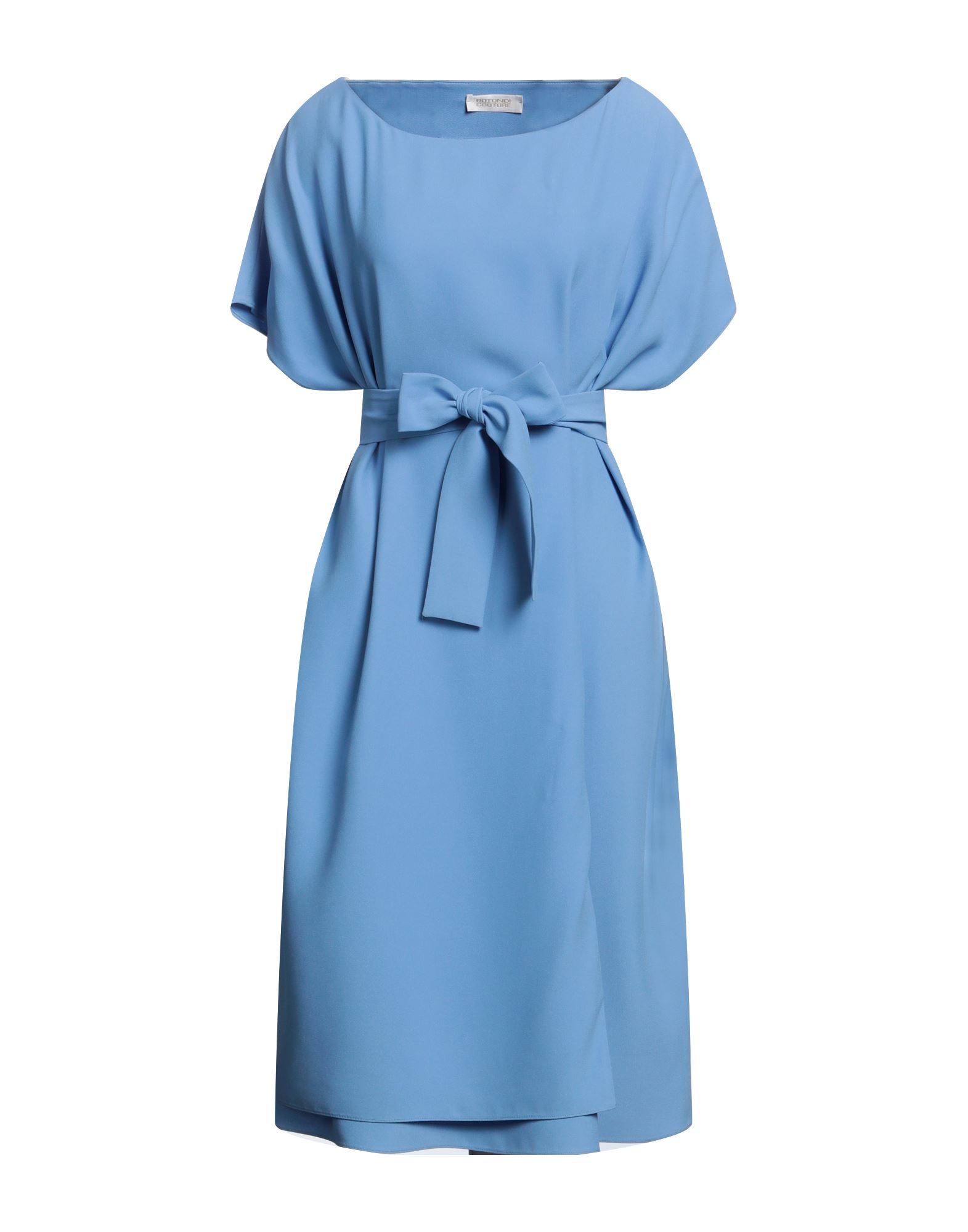BOTONDI COUTURE Midi-kleid Damen Hellblau von BOTONDI COUTURE