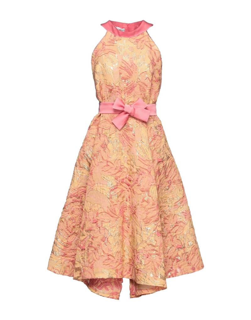 BOTONDI COUTURE Midi-kleid Damen Pfirsich von BOTONDI COUTURE