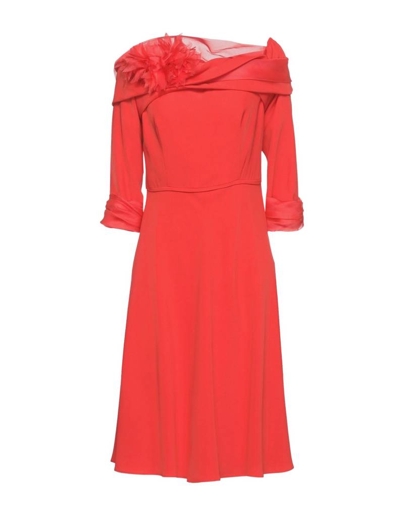 BOTONDI COUTURE Midi-kleid Damen Rot von BOTONDI COUTURE