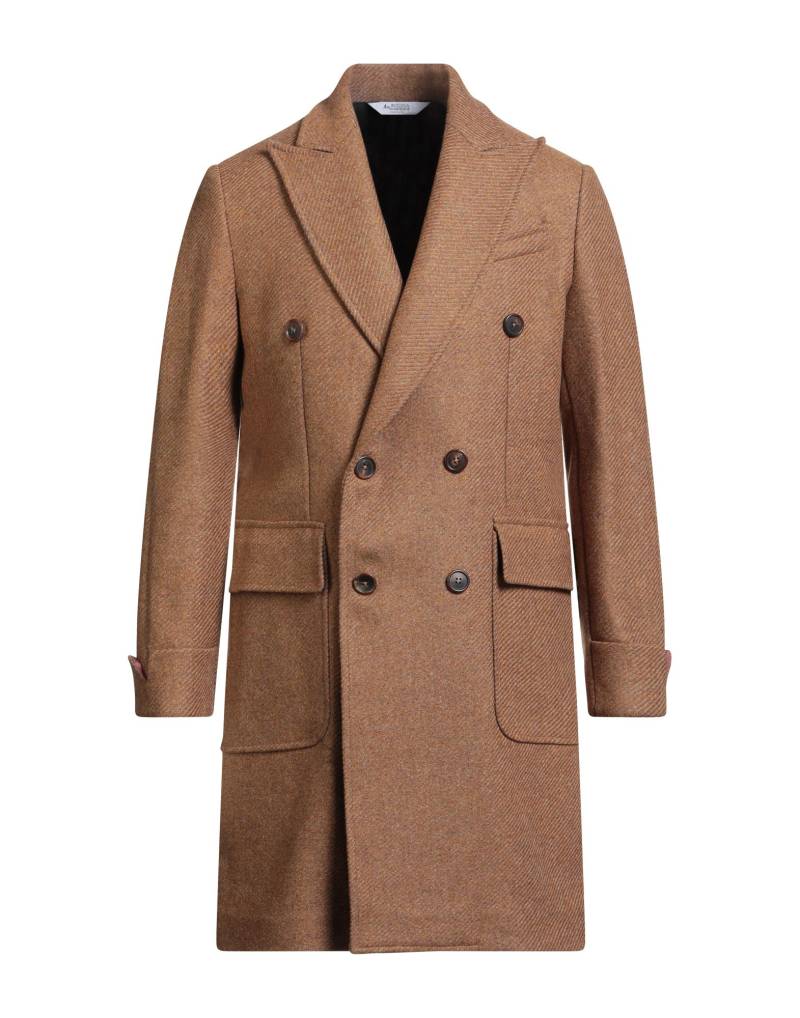 BOTTEGA MARTINESE Mantel Herren Kamel von BOTTEGA MARTINESE