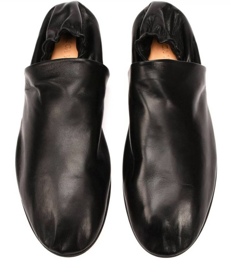 BOTTEGA VENETA Intreccio Nappa Leder Babouche Loafers Slipper Intreccio-geprägter Absatzbereich ikonisches Bottega-Detail von BOTTEGA VENETA