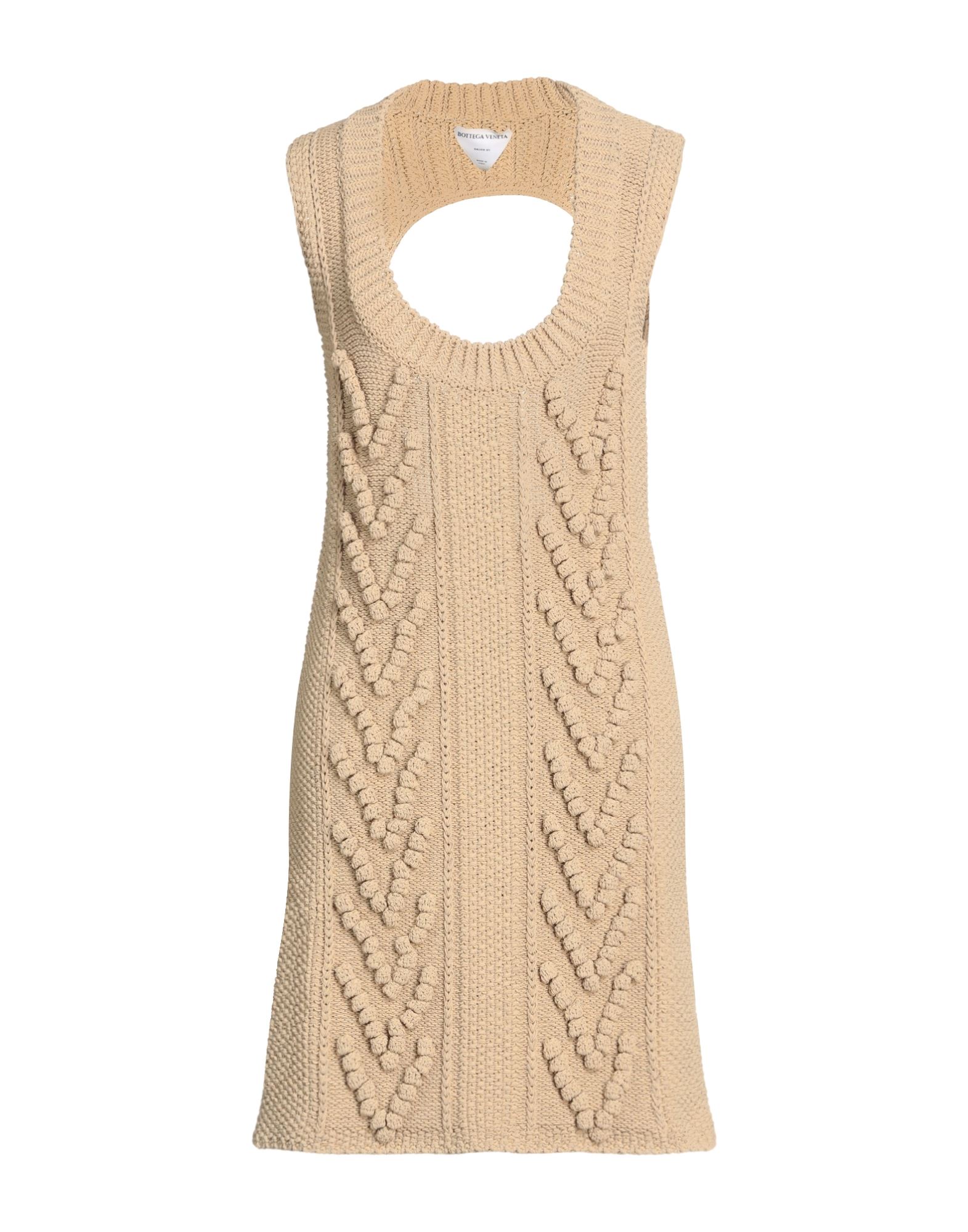 BOTTEGA VENETA Mini-kleid Damen Beige von BOTTEGA VENETA