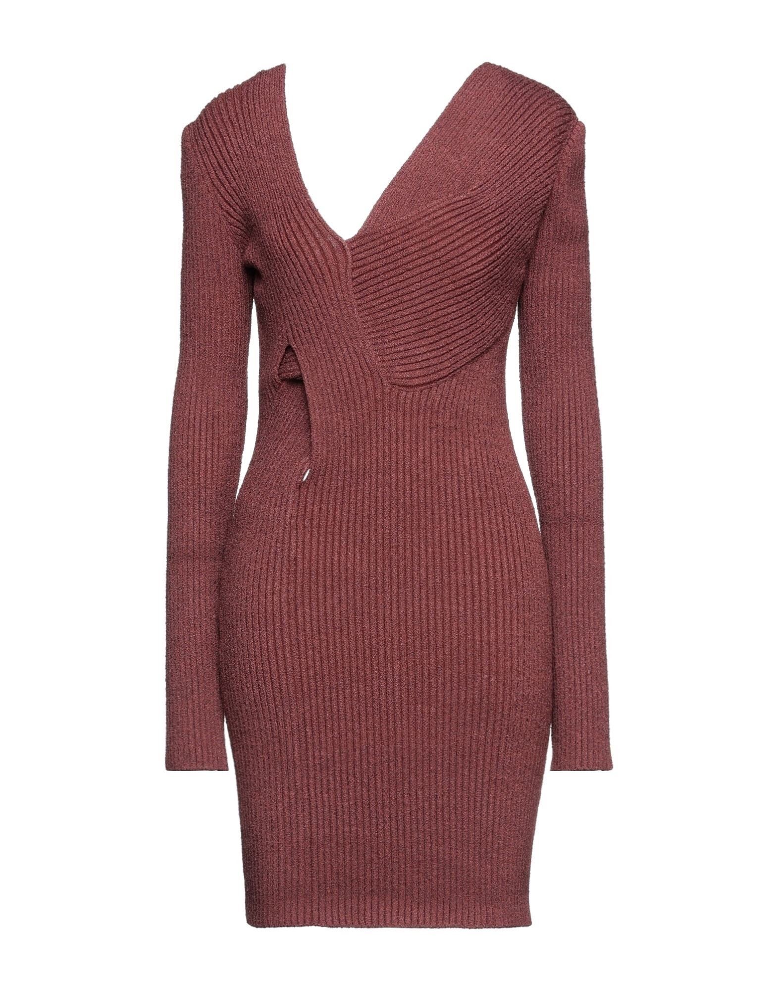 BOTTEGA VENETA Mini-kleid Damen Rostrot von BOTTEGA VENETA