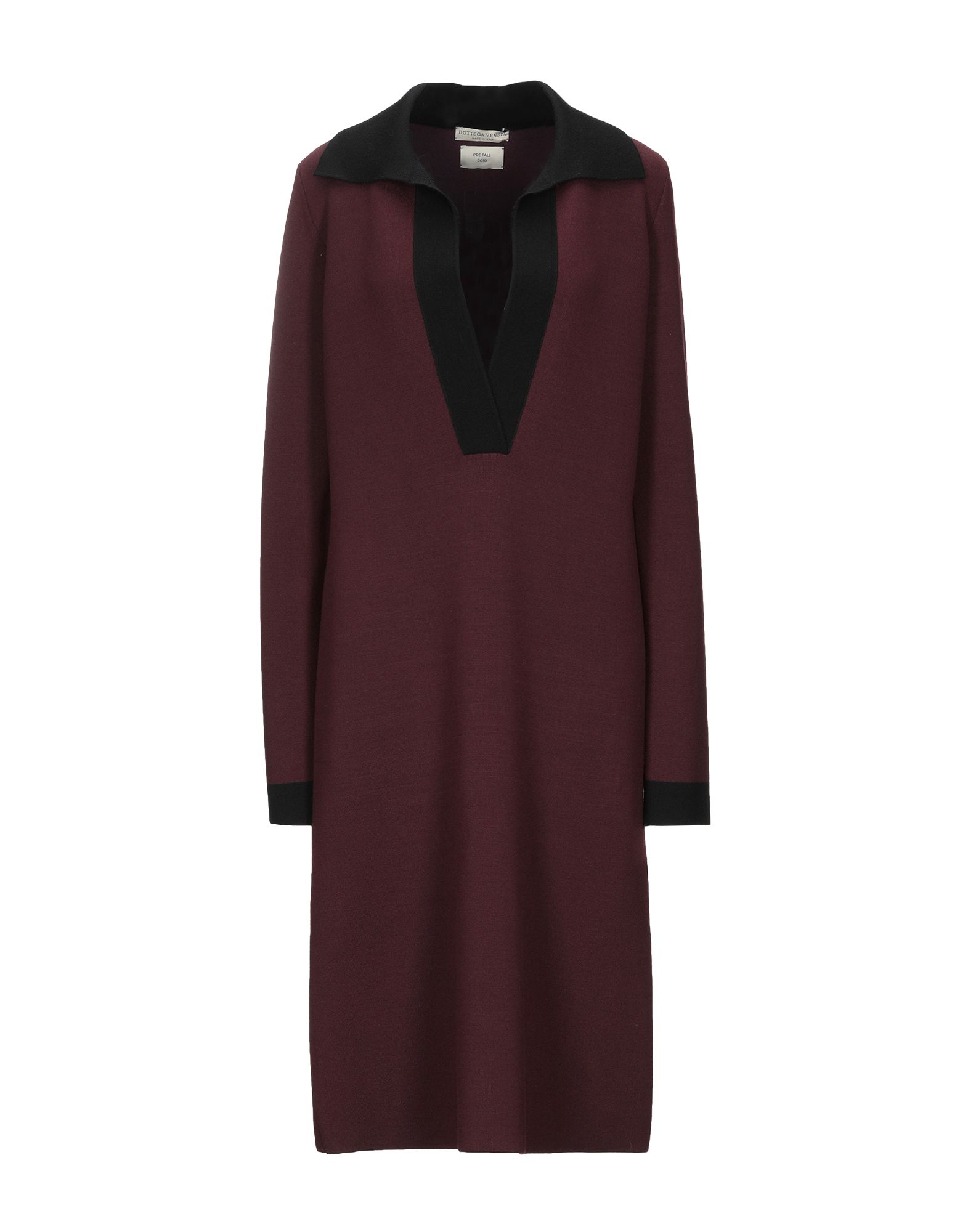 BOTTEGA VENETA Midi-kleid Damen Bordeaux von BOTTEGA VENETA