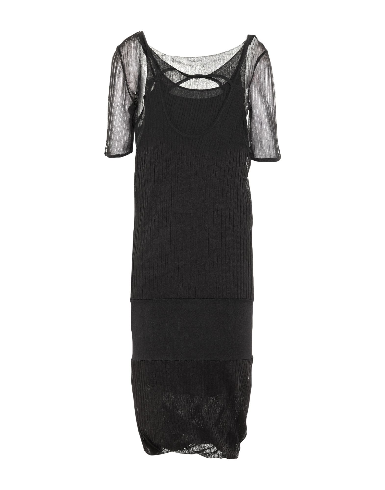 BOTTEGA VENETA Midi-kleid Damen Schwarz von BOTTEGA VENETA