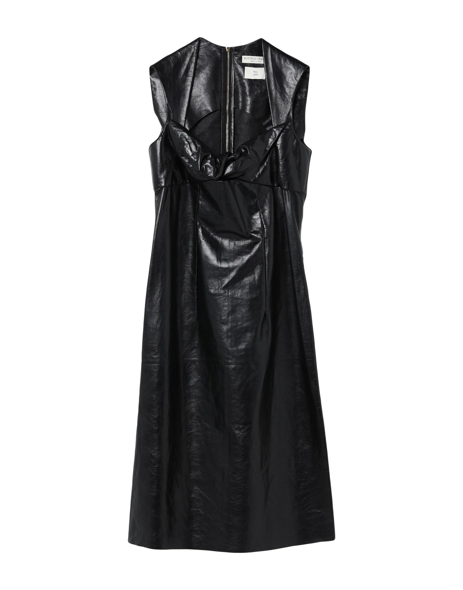 BOTTEGA VENETA Midi-kleid Damen Schwarz von BOTTEGA VENETA